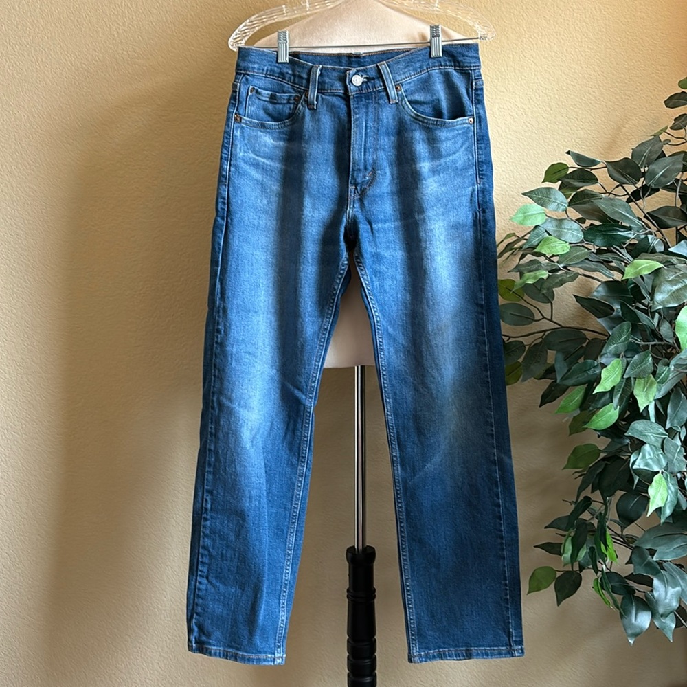 Levi Strauss 505 Men's Blue Jeans, 32 x 30